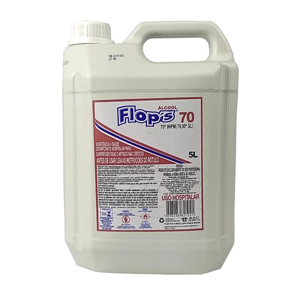 ALCOOL LIQ. 70 FLOPS 5 LITROS