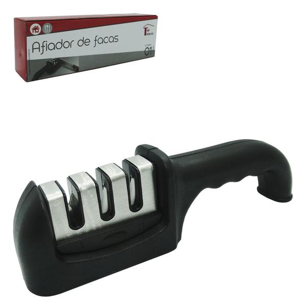 AMOLADOR DE FACA CB.PLASTICO PRETO PREMIU