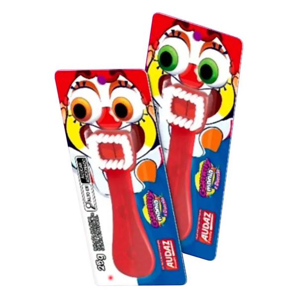 BALA GELAT GUMMY MANIA/DIVERSAO SALADA FRUTAS 25G
