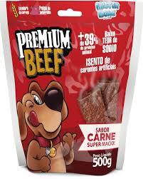BIFINHO P/ CAES MISTER BONE PREMIUM BEEF CARNE 50G