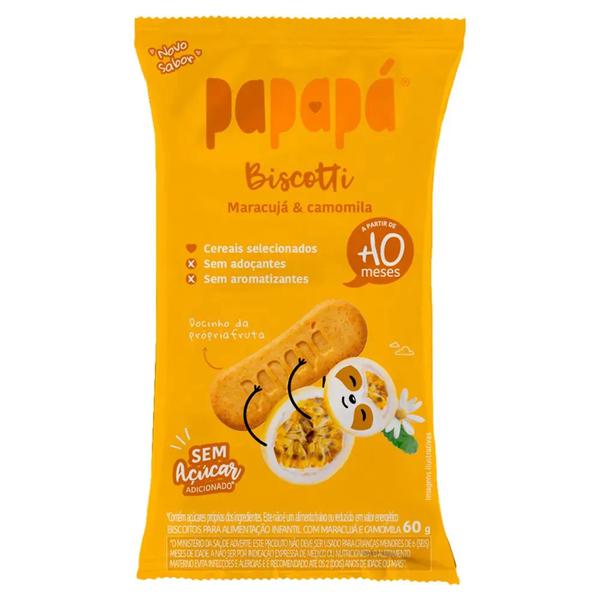 BISC INF BISCOTTI MARACUJA 60G