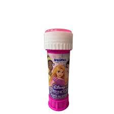 BRINQ BOLHA DE SABAO PRINCESAS 60ML C/JOGO
