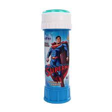 BRINQ BOLHA DE SABAO SUPERMAN 60ML C/JOGO