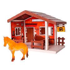 BRINQ CASINHA FAROESTE C/ CAVALO/ACESSORIOS