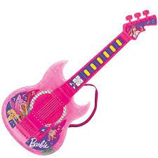 BRINQ GUITARRA BARBIE ROSA
