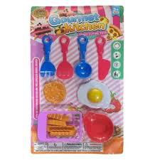 BRINQ KIT COZINHA FOOD FUN 7PCS