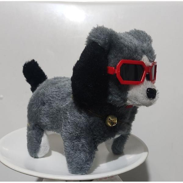 BRINQ PELUCIA CACHORRO C/MOVIMENTO/OCULOS/SOM DG02