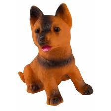 BRINQ PET GIFTUTIL PASTOR ALEMAO DE PVC C/SOM