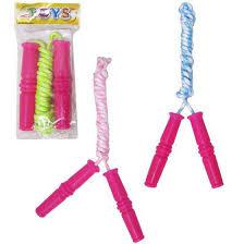 BRINQ PULA CORDA C/EMPUNHADURAS DE PLASTICO 2 MTS