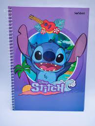 CADERNO CART. STARSCHOOL STITCH 1/4 ESP. CD 80FL