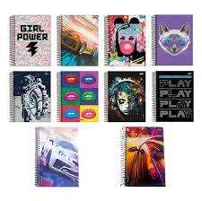 CADERNO FON FLEEK ESP. UNIV C/D 20MAT. 400FLS