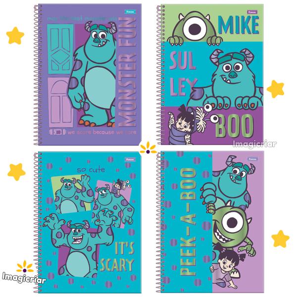 CADERNO FORONI CD. MOSTROS S.A 10M ESP.160FLS