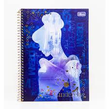 CADERNO TILIBRA ESP CINDERELA 96F 1UN