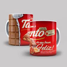 CANECA NAMORADOS/CHOC.PORC. 300ML