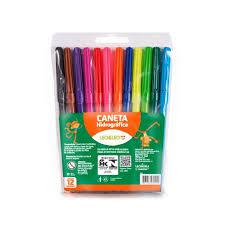 CANETA HIDROGRAFICA LEO E LEO 12 CORES