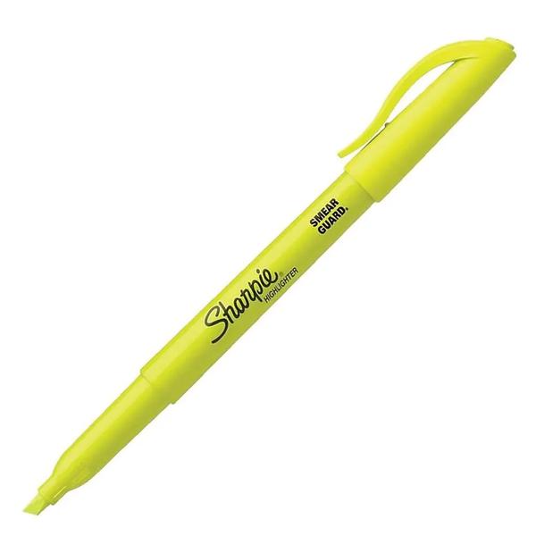 CANETA M TEXTO ACCENTIO HIGHLIGHTER YELLOW