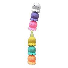 CANETA MARCA TEXTO BUBBLE EMPILHAVEL 5 CORES NEON