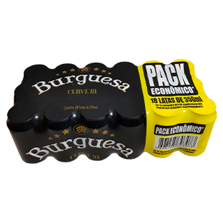 CERVEJA BURGUESA 350ML FD18UN