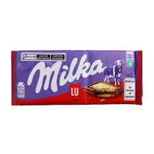 CHOC MILKA LU C/ BISCOITO 87G