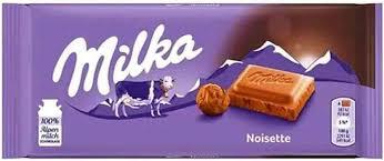 CHOC MILKA NOISETTE 100G