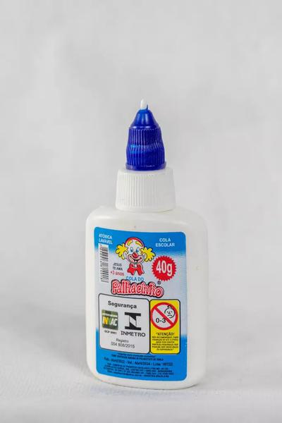 COLA BRANCA  40 G PALHACINHO UN 1