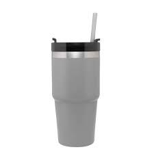 COPO TERMICO 250ML INOX PAREDE DUPLA CINZA