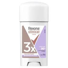 DESOD REXONA CREME FEM CLINICAL EXTRA DRY 58G