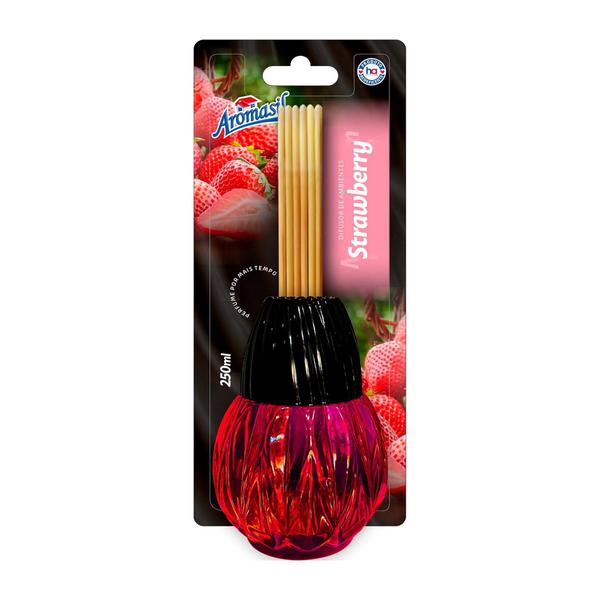 DIFUSOR AMB AROMASIL MORANGO/CHAMPAGNE 250ML