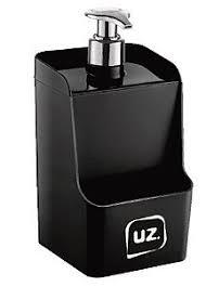 DISPENSER SLIM 500ML PRETO TRANSL.