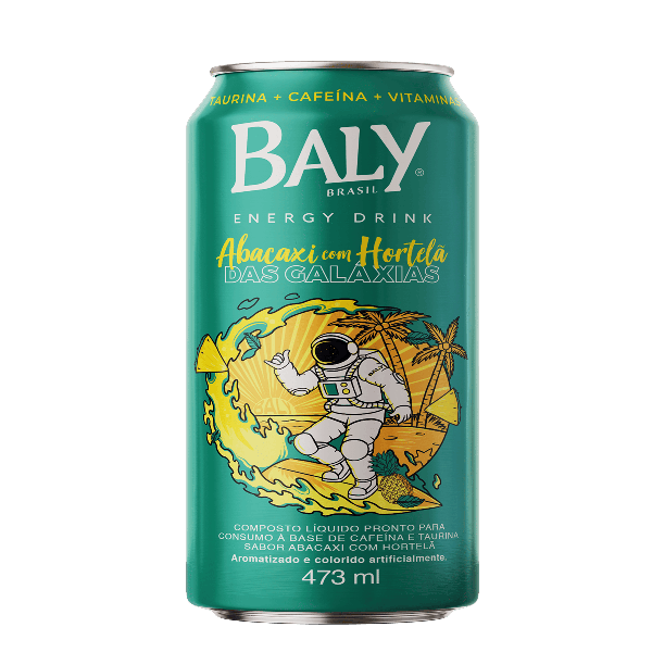 ENERGETICO BALY ABACAXI/HORTELA LT 473ML