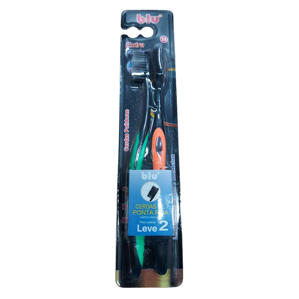 ESC DENTAL ADULTO BLU MACIA C/2UN BL6683