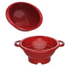 ESCORREDOR ARROZ PLAST UNINJET VERMELHO
