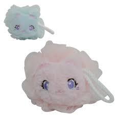 ESPONJA NYLON P/BANHO GATO 12CM