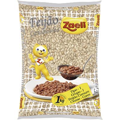 FEIJAO CARIOCA ZAELI 1KG