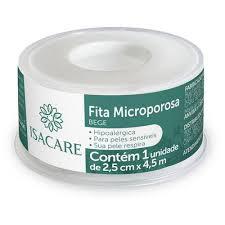 FITA MICROPOROSA ISACARE BEGE 2,5X4,5M