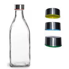 GARRAFA P/ AGUA SLEEK GELADEIRA VIDRO 1L