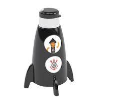 GARRAFA PLAST PLASUTIL FOGUETE CORINTHIANS 320ML