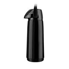 GARRAFA TERM INVICTA AIR POT SLIM PRETA 1,8L