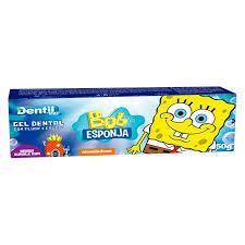 GEL DENTAL INF DENTIL  BOB ESPONJA BUBLE GUM 50G