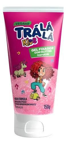 GEL FIXADOR TRA LA LA KIDS C/GLITER ENCANTADO 150G