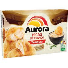 ISCAS DE FRANGO AURORA 300G TEMPURA