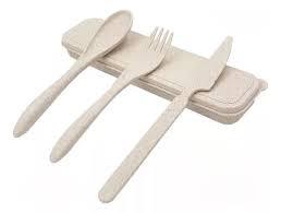 KIT HOME ART ECOLOGICO TALHER/GARFO/FACA/ESTOJO