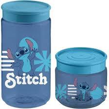 KIT POTE PLASTICO STITCH KIT 160ML + 350ML