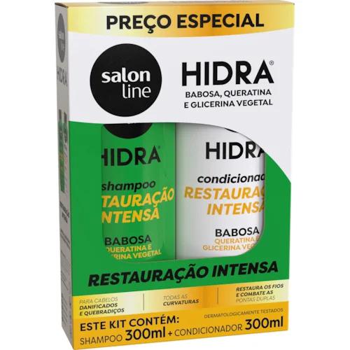 KIT SH 300ML+COND 300ML SALON LINE H.BABOSA