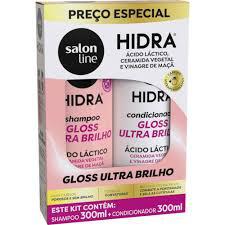 KIT SH 300ML+COND 300ML SALON LINE H. CERAMIDAS