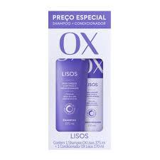 KIT SH 375ML + COND 170ML OX LISOS