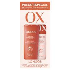 KIT SH 375ML + COND 170ML OX LONGOS