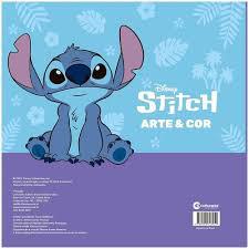 LIVRO INF COLORIR ARTE DISNEY STITCH