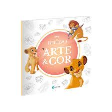LIVRO INF COLORIR ARTE E COR O REI LEAO