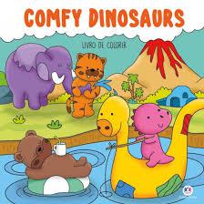 LIVRO INF COLORIR COMFY DINOSAURS